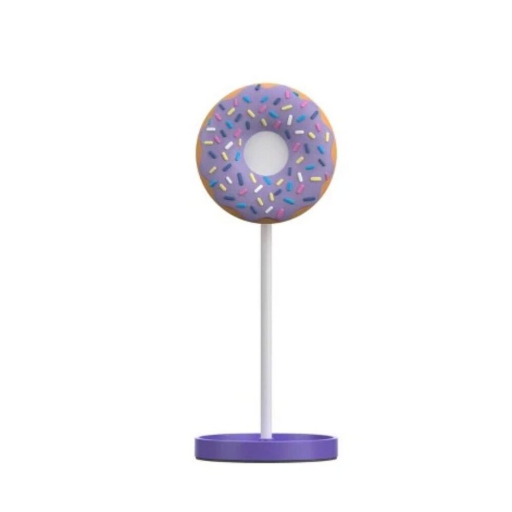 Donut Headphone Stand - Purple: Headphone Holder Accessory